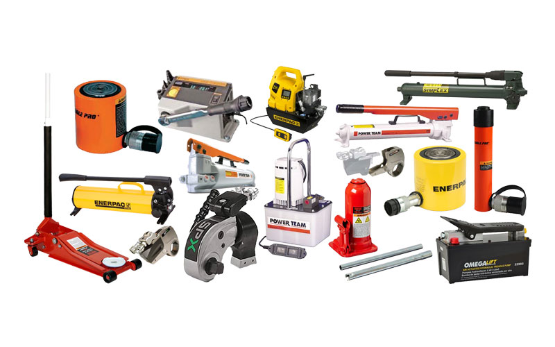 Sales hydraulic and pneumatic tools & equipment